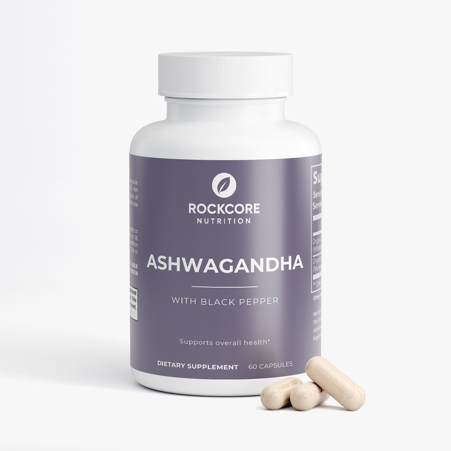 Ashwagandha with Black Pepper 650mg