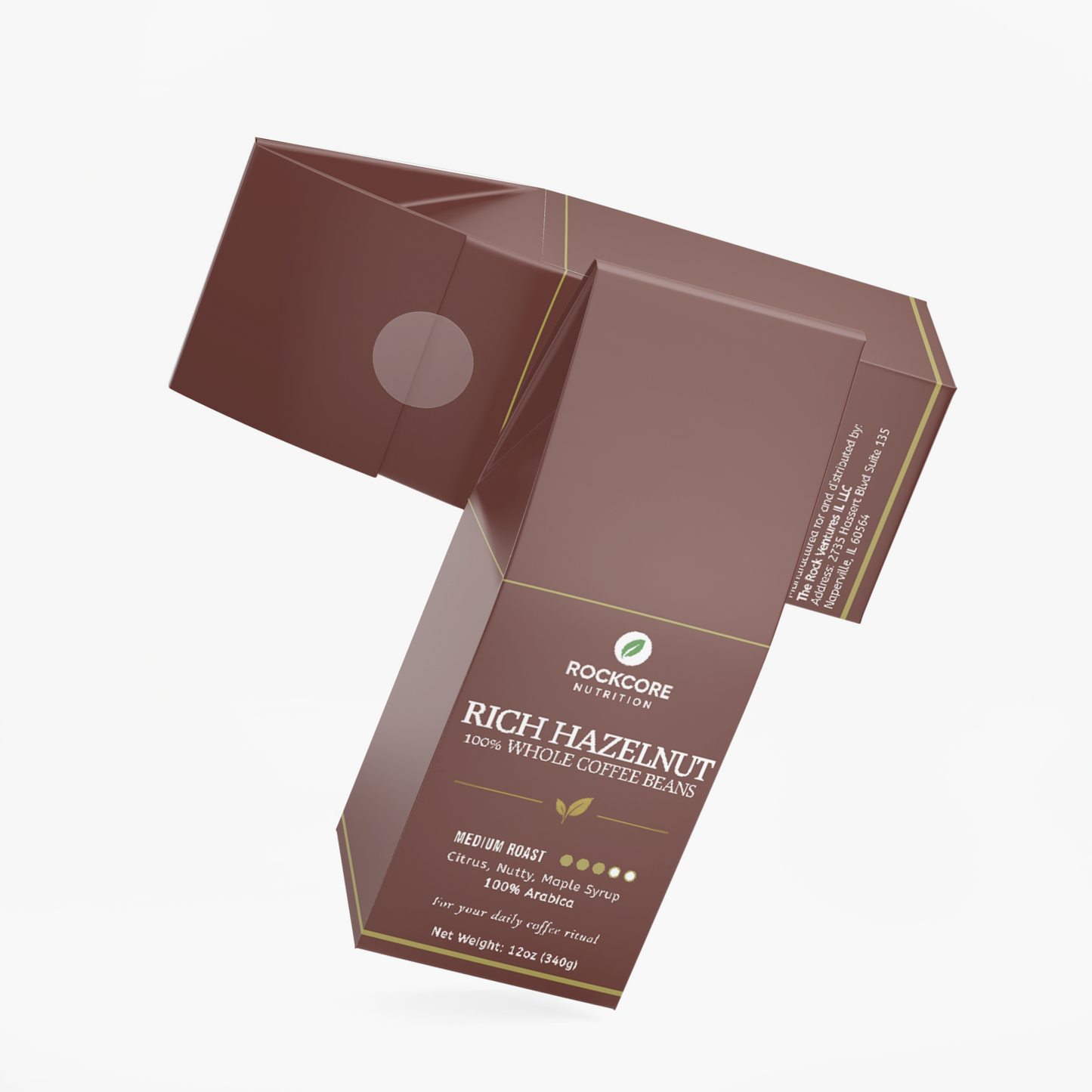 Rich Hazelnut Coffee (Medium Roast)