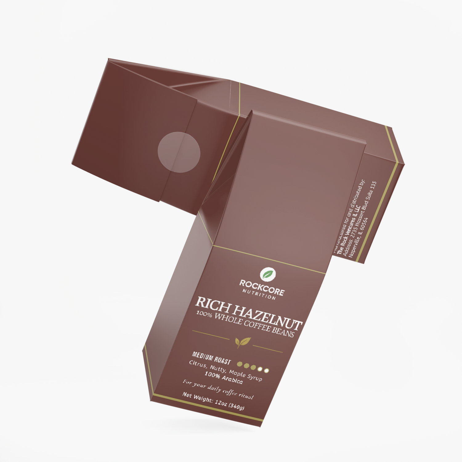 Rich Hazelnut Coffee (Medium Roast)