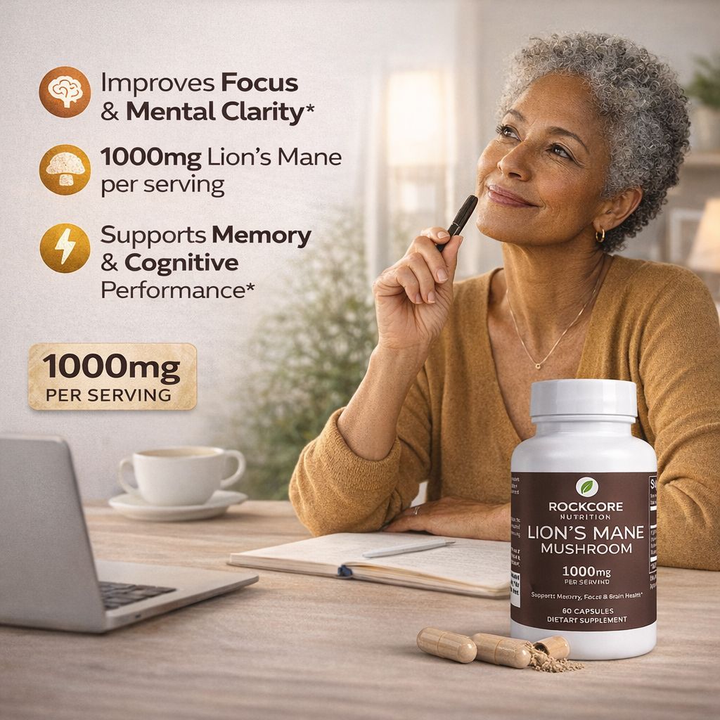 Lion’s Mane Mushroom 1000mg