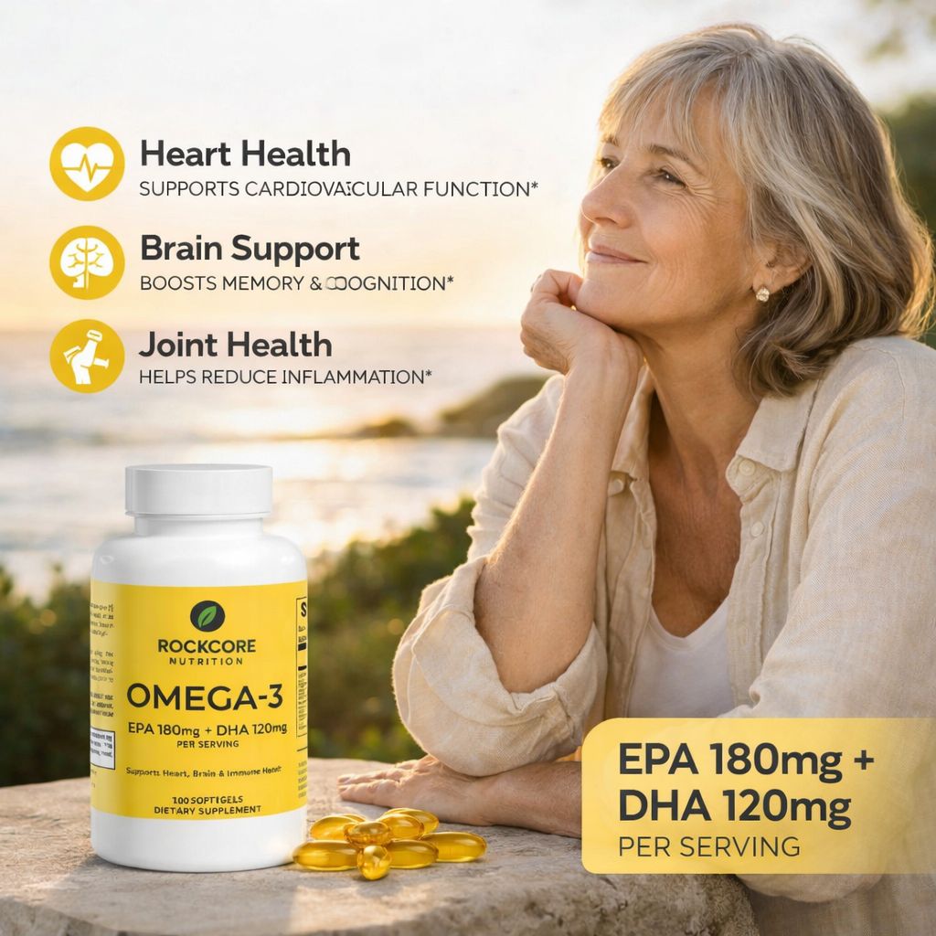 Omega-3 EPA 180mg + DHA 120mg
